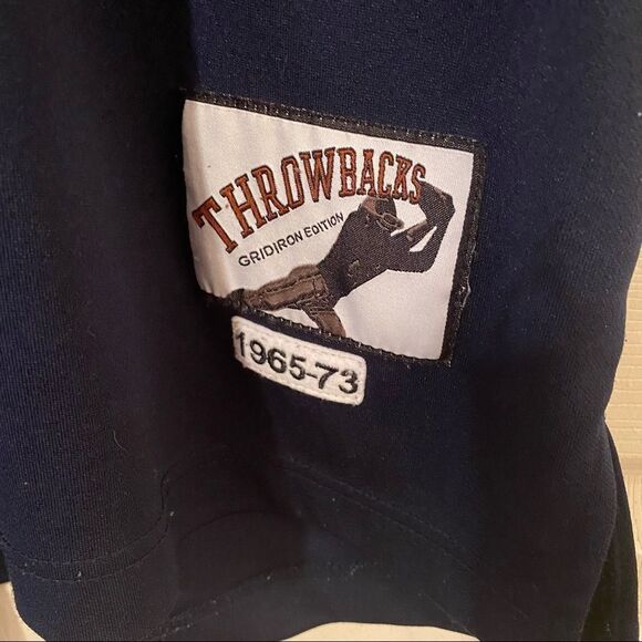 Mitchell & Ness Navy and Orange Men's Jersey - Picture 2 of 10